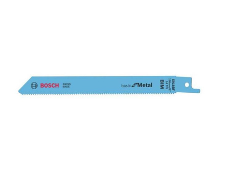 Bosch Brzeszczot do piły szablastej S 918 BF Basic for Metal  długość 150 mm opk 2 szt