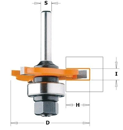 CMT Frez HM H=12,8 D=47,6 I=2 S=12