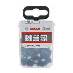 Bosch końcówka wkręcająca T30 Impact  25 mm opakowanie 25 sztuk