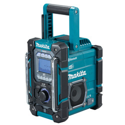 Makita Akumulatorowy odbiornik radiowy Bluetooth, DAB/DAB+ z ładowarką CXT/LXT  DMR301