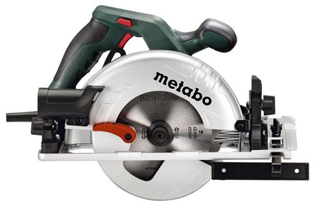Ręczna pilarka tarczowa Metabo KS 55 FS, 55 mm , 1200W, z możliwością pracy na szynie prowadzącej, w kartonie