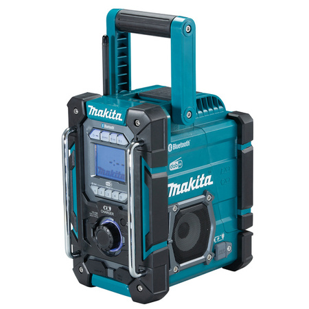 Makita Akumulatorowy odbiornik radiowy Bluetooth, DAB/DAB+ z ładowarką CXT/LXT  DMR301