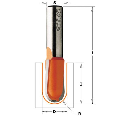 CMT Frez HM R=16 D=31,7 I=18,5 S=12