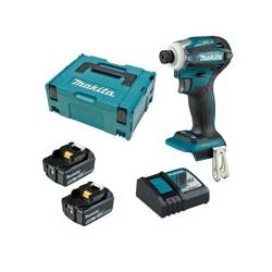 Makita Wkrętarka udarowa aku DTD172RTJ  BLDC 18V Li-Ion 180 Nm 2 x 5,0 Ah Makpack