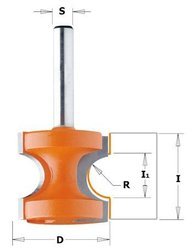 CMT Frez HM R=9,5 D=34,9 B=19,71 I=35 S=12