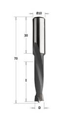 CMT Wiertło HW nieprzelotowe D=5 I=35 L=70 S=10x30 RH