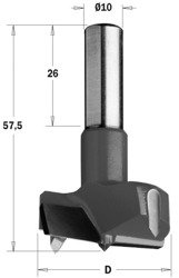 CMT Wiertło Puszkowe HW D=16 L=57.5  S=10x26 RH