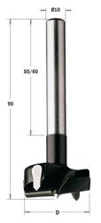 CMT Wiertło puszkowe HW RH D=22  L=90 S=10x60 Uchwyt cylindryczny