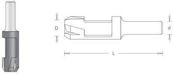 DIMAR Korkownica 12.7 mm L=62