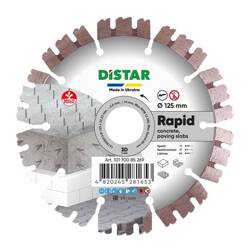 Distar Tarcza do cięcia Rapid 1A1RSS/C3-H 125x2,0/1,2x10x22,23 mm