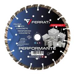 FERRATI Tarcza diamentowa tnąca 1A1RSS PERFORMANTE 230 mm 22,23 mm