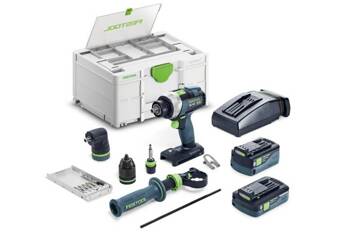 Festool Akumulatorowa wiertarko-wkrętarka QUADRIVE TDC 18/4 5,0/4,0 I-Set