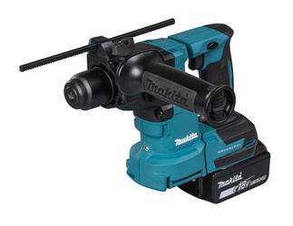 Makita Akumulatorowa młotowiertarka DHR183RTWJ 18V BL Li-Ion 1x 5.0 , DC18RC, Makpac z systemem odsysania DX16