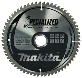 Makita Tarcza tnąca Specjalized 216x30 64z