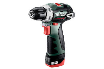 Metabo Wiertarko-wkrętarka akumulatorowa 12V PowerMaxx BS BL, 2 x 2.0 Ah Li-Ion, ładowarka LC40 , walizka PVC