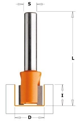 CMT Frez HM D=12 I=12 L=38 S=6 