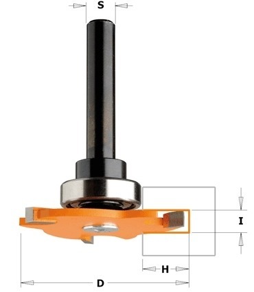 CMT Frez HM I=3 D=47,6 H=12,8 S=8 