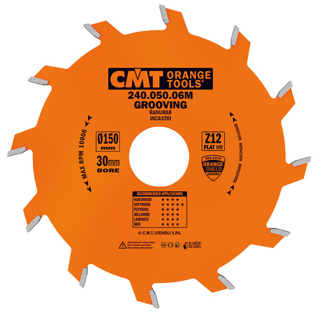 CMT Frez piłkowy D=150 F=30 Z=12 K=3,0/2,0