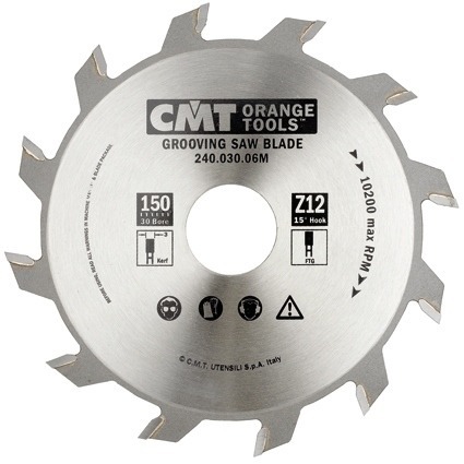 CMT Frez piłkowy D=180 F=30 Z=18 K=3,0/2,0 