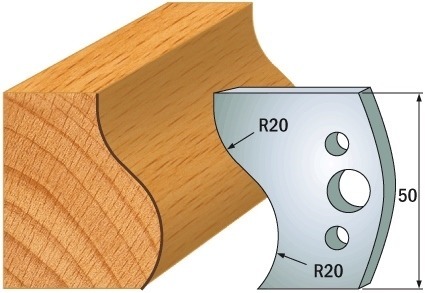 CMT Noże HSS 50x4 mm