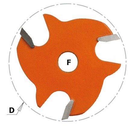 CMT Ostrze piłk I=1,6 D=47,6 F=8 