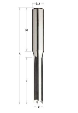 CMT Wiertło osc. HL D=8 L=100 I=45  S=13x50 