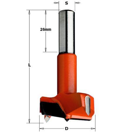 CMT Wiertło puszkowe HW D=20 L=70 S=10x26 LH