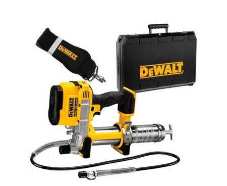 Dewalt Akumulatorowa smarownica DCGG571NK-XJ bez akumulatorów i ładowarki walizka 