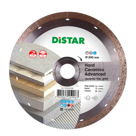 Distar Tarcza do cięcia 1A1R Hard Ceramics Advanced Silent 230x1,9x10x25,4 mm