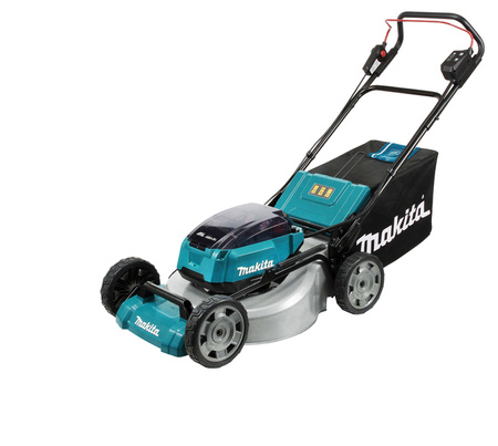 Makita Akumulatorowa kosiarka do trawy DLM530PT4 53 cm 2x18V, 4x5.0 Ah, DC18RD