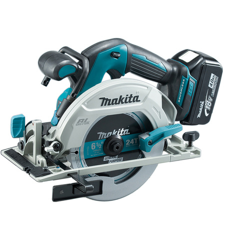 Makita Akumulatorowa pilarka tarczowa DHS680RTJ BLDC 18V Li-Ion 2 x 5,0 Ah Makpack