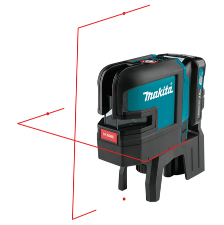 Makita Akumulatorowy laser krzyżowo-punktowy (czerwony) 10,8V (12V max), bez akumulatorów i ładowarki