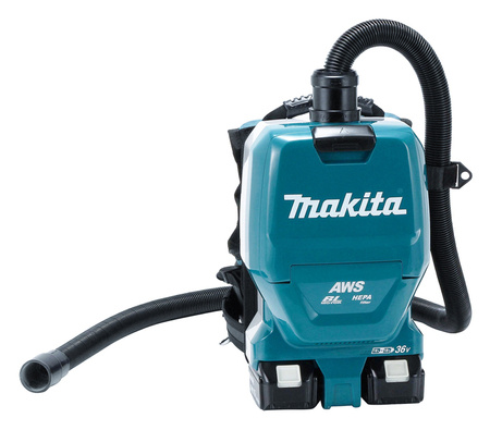 Makita Odkurzacz plecakowy LI-ION 2x18V DVC265ZXU